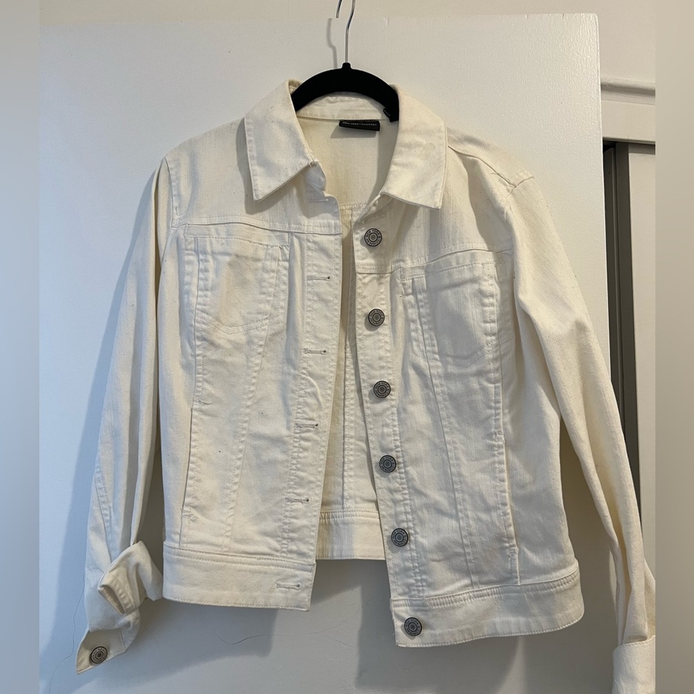 White Jean Jacket